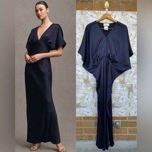 bhldn sleeveless pearl embellished sheer skirt maxi dress BHLDN Sleeveless Pearl-Embellished Sheer Skirt Maxi Dress